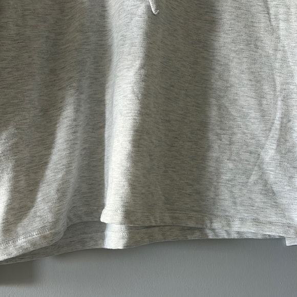 Rae Dunn Gray Hoodie with Red 'Amour' detailing on front - Picture 2 of 5